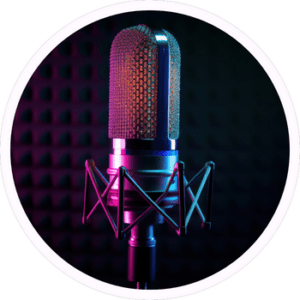 Mikrofon do nagrań Mikrofon do nagrań lektorskich.