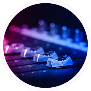 Studio nagraniowe Maciej Janas Konsola w studiu nagraniowym